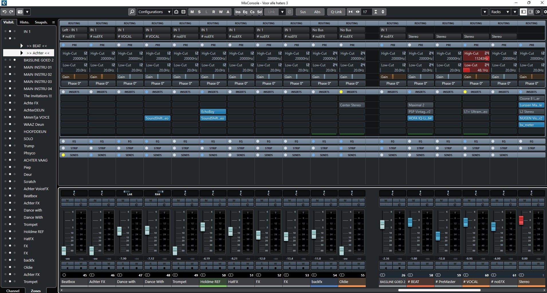 Oldschool hiphop Mixer