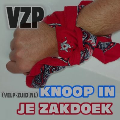 Knoop in je zakdoek