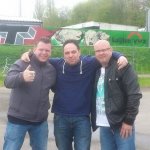 Angelo Kulik, Alex & Mike Kraanen in Dordrecht | Herdenking Theo Bos Vitesse