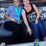 Dorsilla en Wendy bij Matsers cafe Velp
